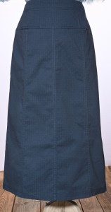 Mod DD Blue Skirt Maxi